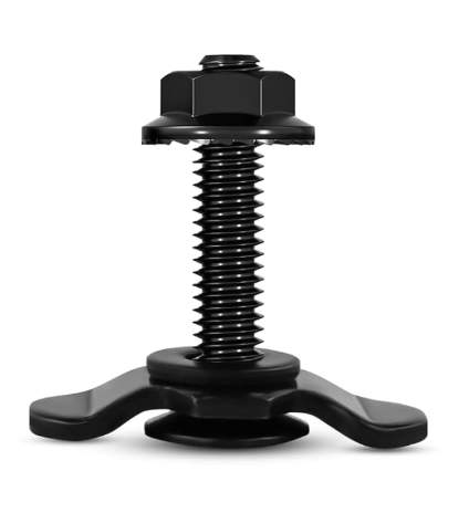 L-Track mount (M8x40) Black
