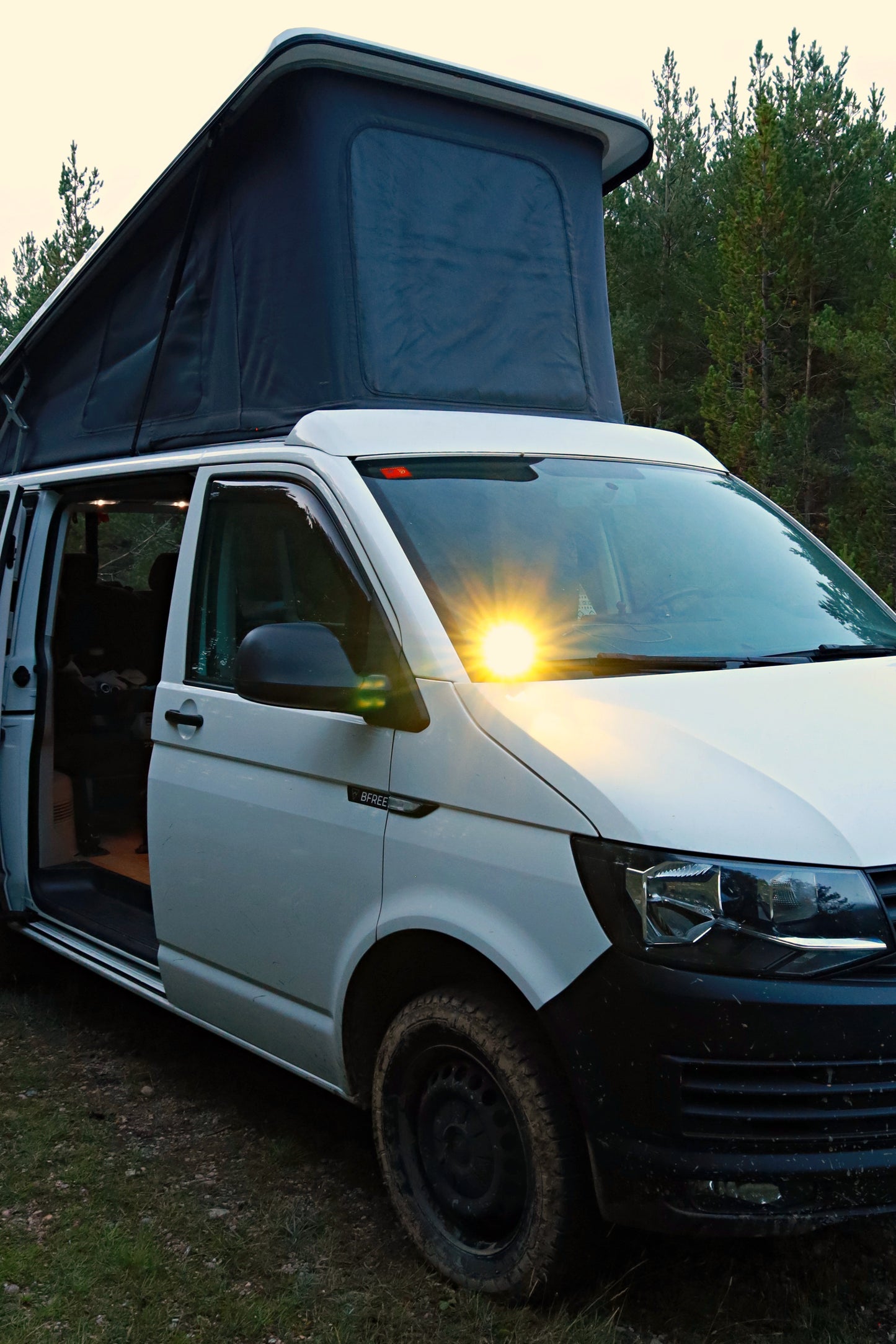 PODKarrier – Bonnet Light Mount for VW T5/T6/T6.1