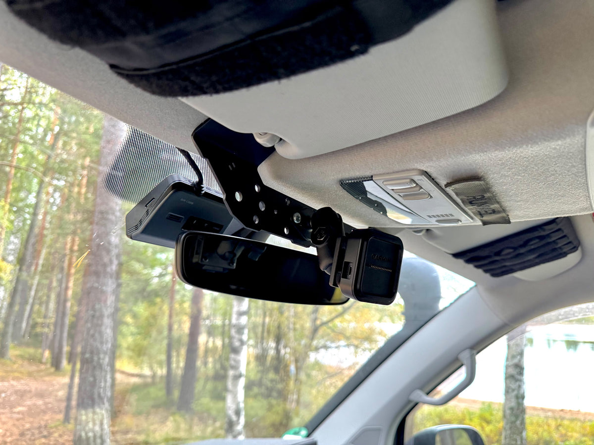 RAM Compatible Mount Panel for VW T5/T6 Sun Visors