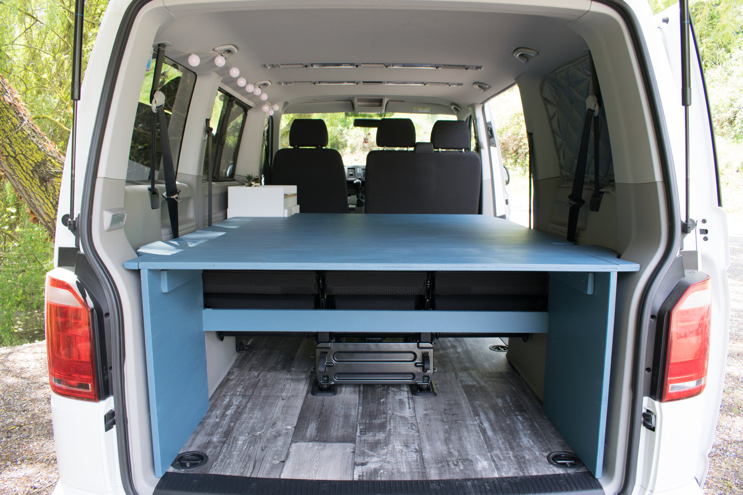 Planos DIY Cama Furgo VW T5/T6