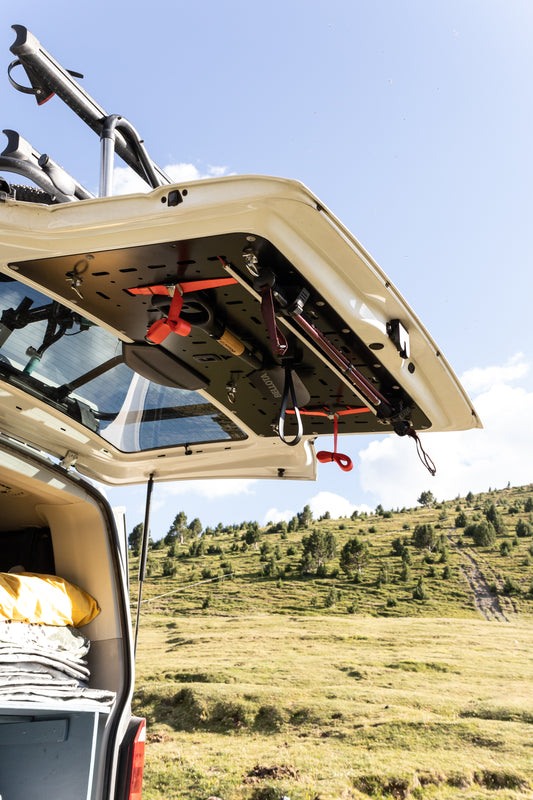 TrunkKarrier – Aluminum Tailgate Panel with Anchor Points for VW T5/T6/T6.1